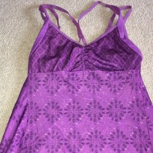 Athletic Tank top with Sports Bra attached